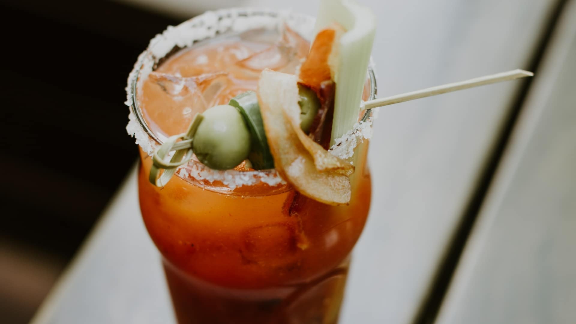 Bloody Mary drink recipe